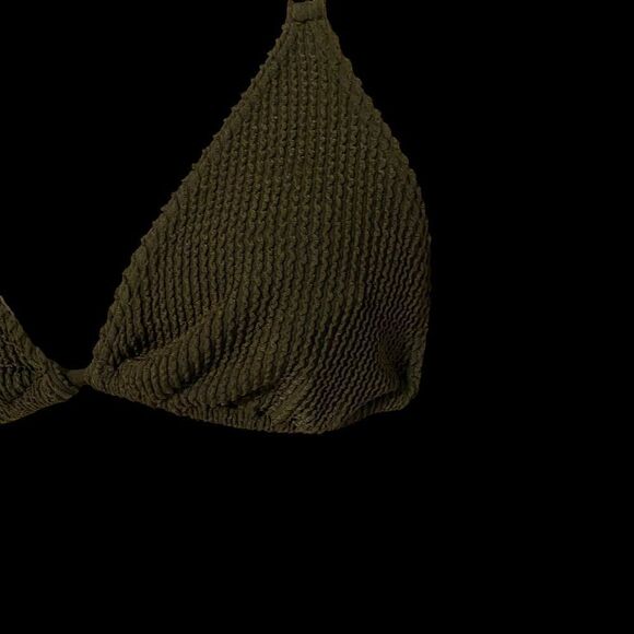 Good American Tiny Ties Bikini Bottom Stormy Size Small Medium NWT - Picture 7 of 10